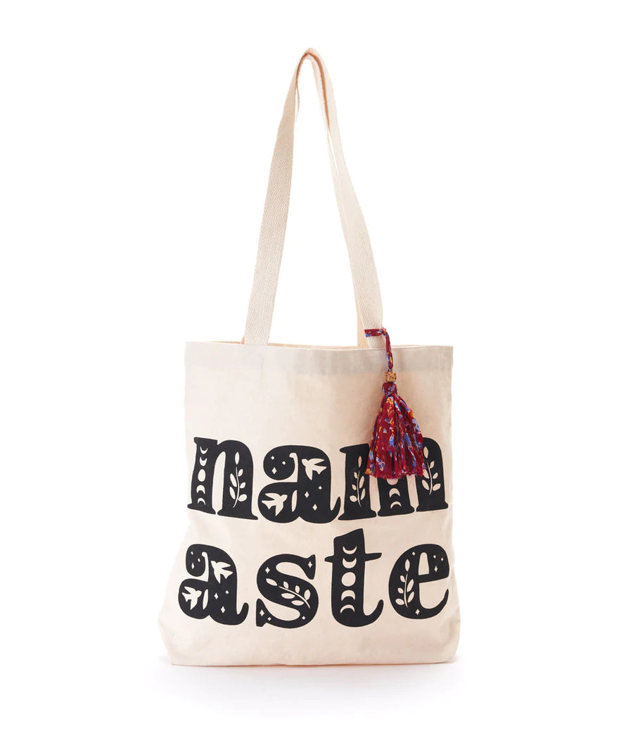 Chahna Tassel Tote - Namaste