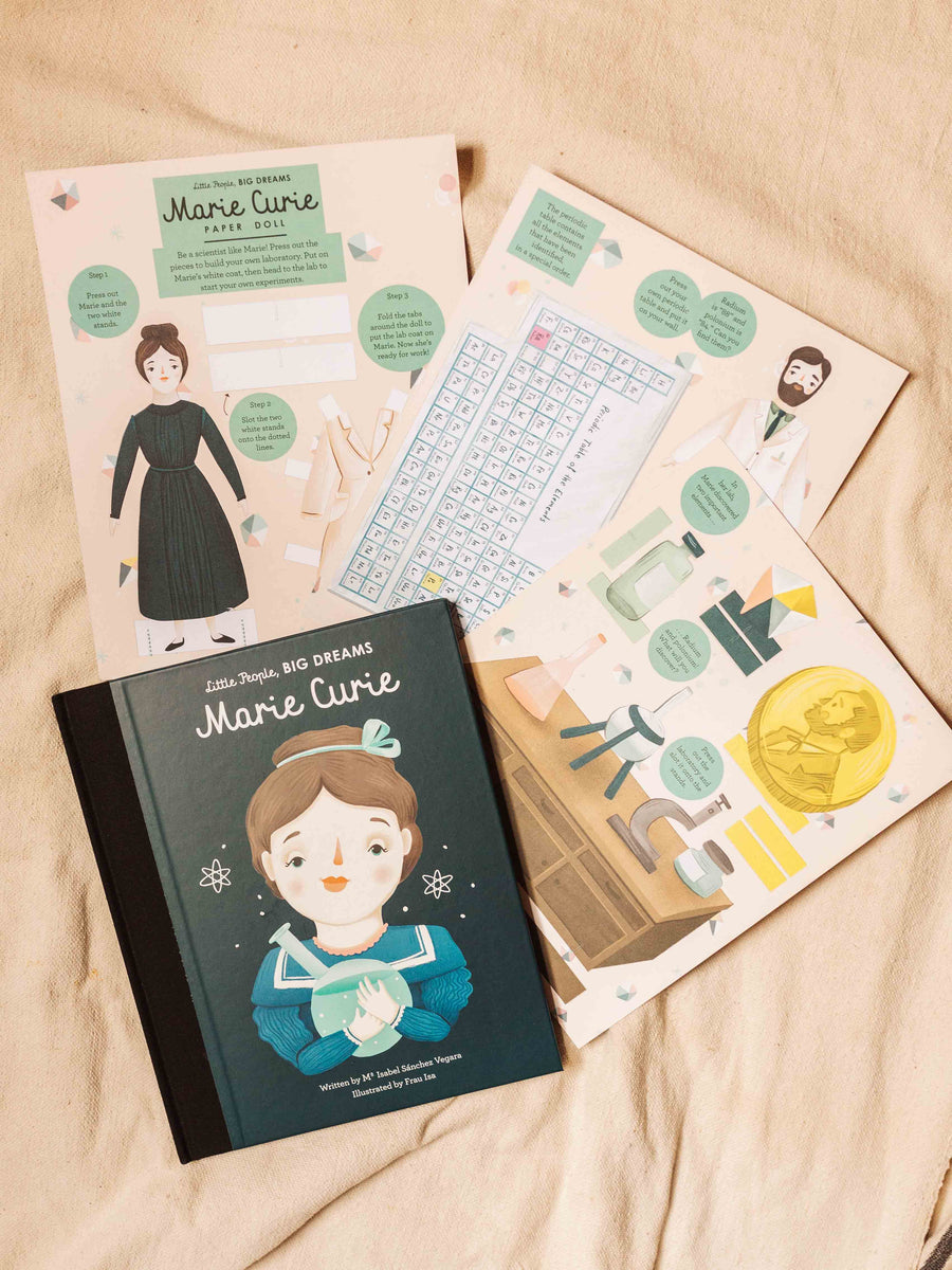 Little People, Big Dreams: Marie Curie Book & Paper Doll