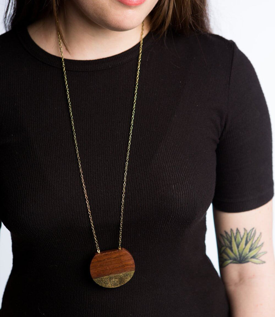 Earth + Fire Necklace