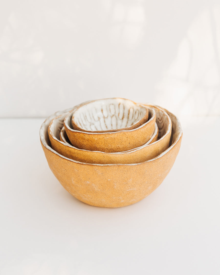 Textured Ceramic Bowls