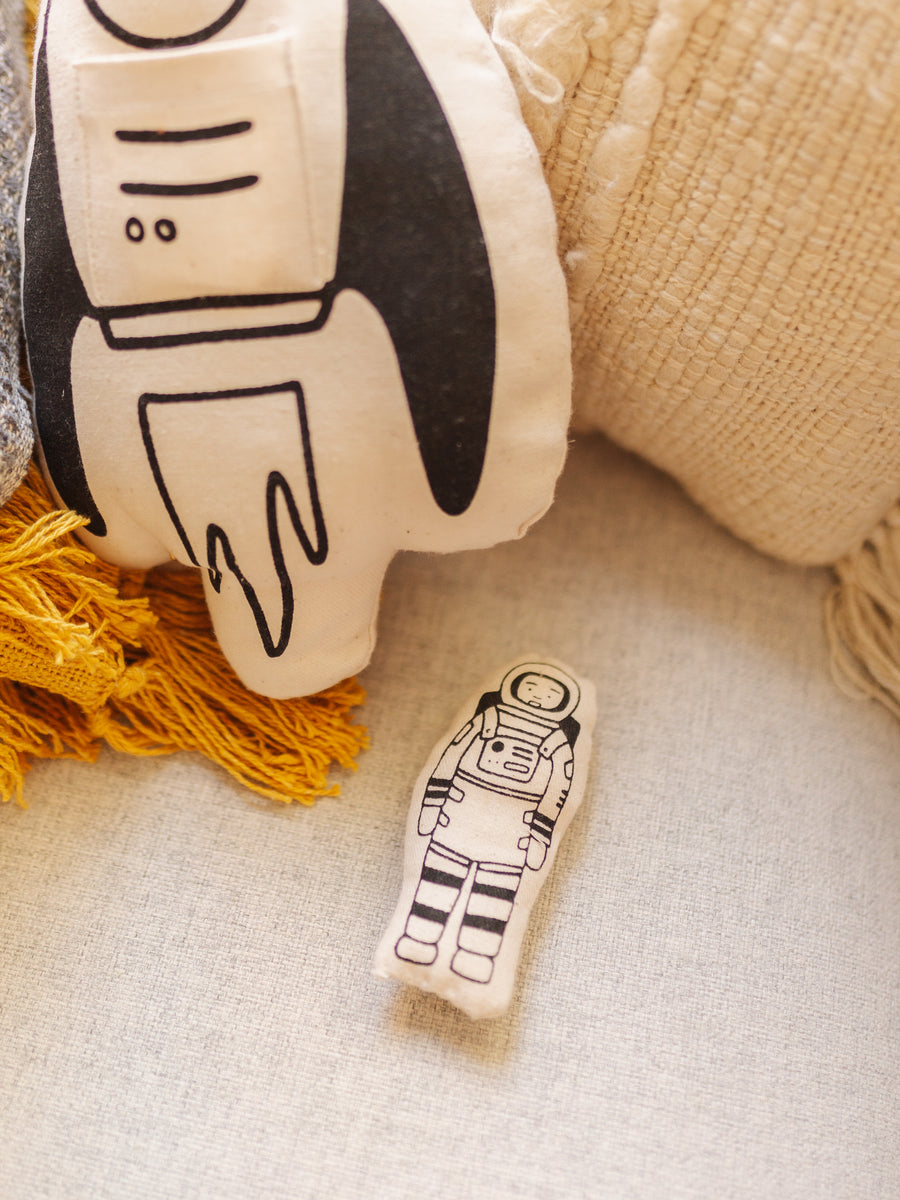 Rocket + Astronaut Pillow