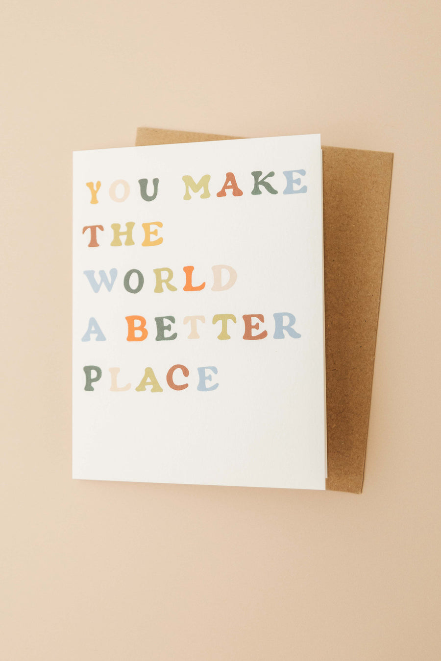 Better World Greeting Card